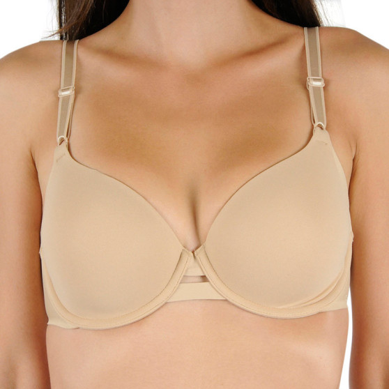 Reggiseno donna Calvin Klein rinforzato con ferretto beige (QF1184E-20N)