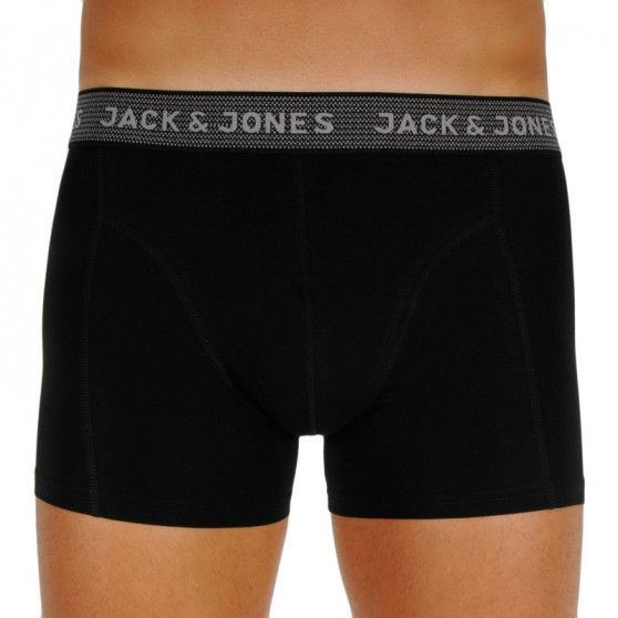 3PACK boxer da uomo Jack and Jones nero (12127816 - asphalt)