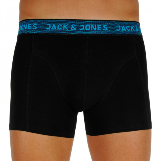 3PACK boxer da uomo Jack and Jones nero (12127816 - asphalt)