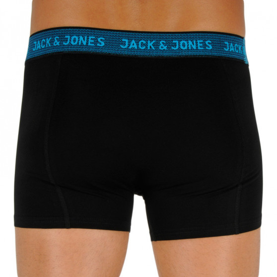 3PACK boxer da uomo Jack and Jones nero (12127816 - asphalt)