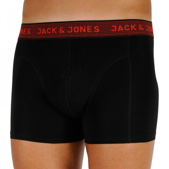 3PACK boxer da uomo Jack and Jones nero (12127816 - asphalt)