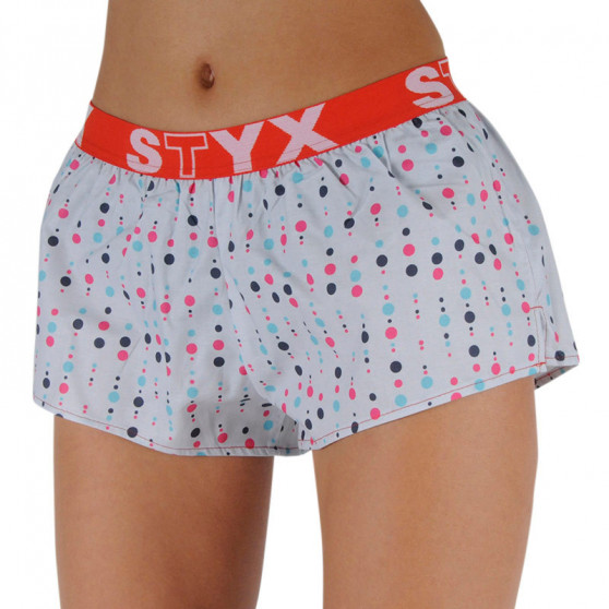 Boxer da donna Styx art sport gomma pois (T1052)