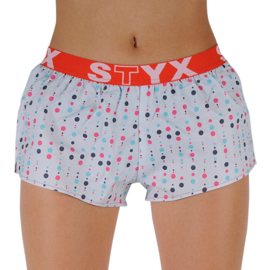 Boxer da donna Styx art sport gomma pois (T1052)