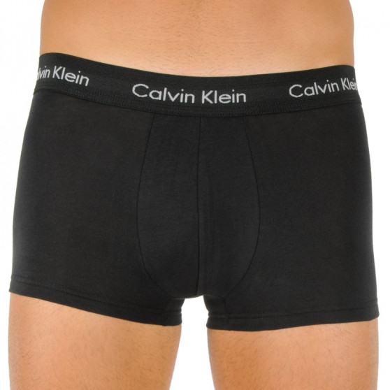 3PACK boxer da uomo Calvin Klein nero (U2664G-WHN)