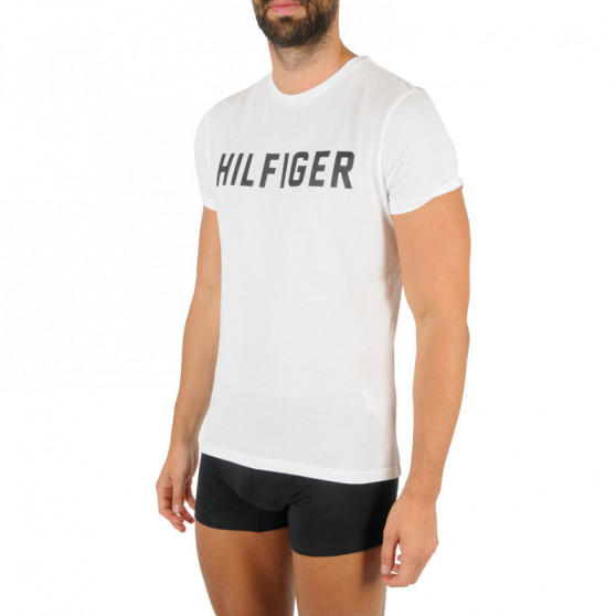 T-shirt da uomo Tommy Hilfiger bianco (UM0UM02011 YBR)