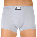 Boxer uomo Styx classic rubber grigio chiaro (Q1067)