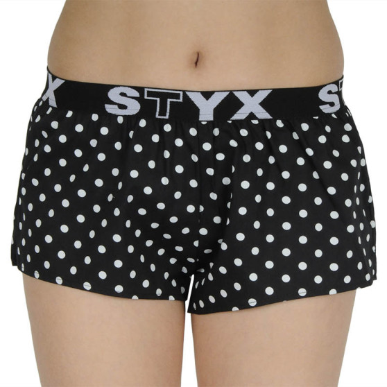 Boxer da donna Styx art sport gomma pois (T1055)