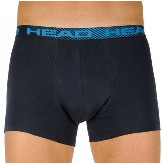 2PACK Boxer HEAD da uomo blu scuro (701202740 002)