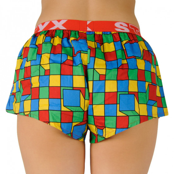 Boxer da donna Styx arte sport cubi di gomma (T959)