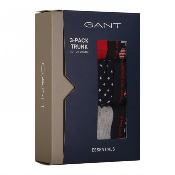 3PACK boxer uomo Gant multicolore (902133073-433)