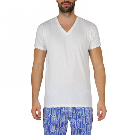 3PACK t-shirt da uomo Calvin Klein bianco (NB4012A-100)