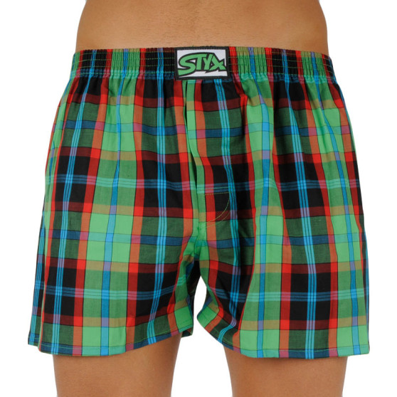 Boxer da uomo Styx classic elasticizzati multicolore (A904)