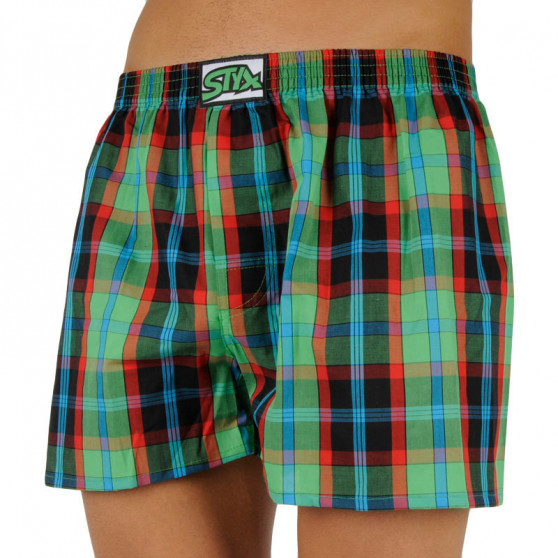 Boxer da uomo Styx classic elasticizzati multicolore (A904)