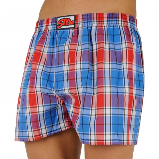 Boxer da uomo Styx classic elasticizzati multicolore (A908)