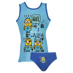 Set di biancheria intima per bambini E plus M Despicable Me blu (MIMON-A)