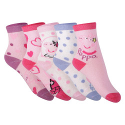 5PACK calze per bambini Cerdá Peppa Pig multicolore (2200007756)