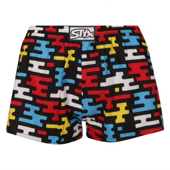 Boxer per bambini Styx art classic rubber flat (J1154)