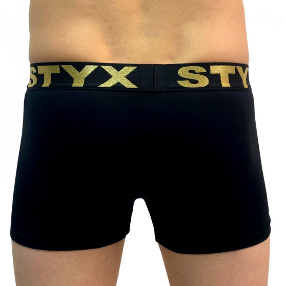 Boxer da uomo Styx / KTV sport gomma nero - gomma nera (GTCK960)