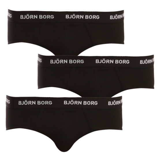 3PACK slip uomo Bjorn Borg nero (9999-1221-90011)