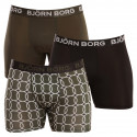 3PACK boxer funzionali da uomo Bjorn Borg multicolore (10000321-MP003)