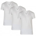 3PACK t-shirt da uomo Calvin Klein bianco (NB4012A-100)