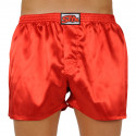 Boxer da uomo Styx classici elastici in raso rosso (C663)