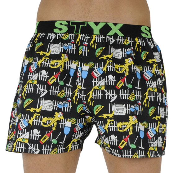 Boxer da uomo Styx arte sport gomma party (B1251)