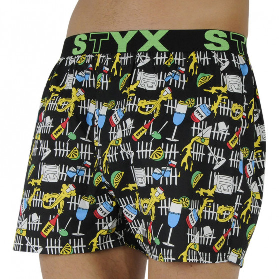 Boxer da uomo Styx arte sport gomma party (B1251)