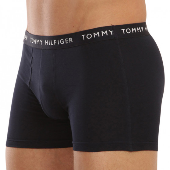 3PACK boxer uomo Tommy Hilfiger blu scuro (UM0UM02203 0SF)