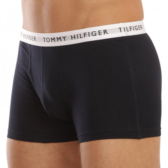 3PACK boxer uomo Tommy Hilfiger blu scuro (UM0UM02324 0SE)