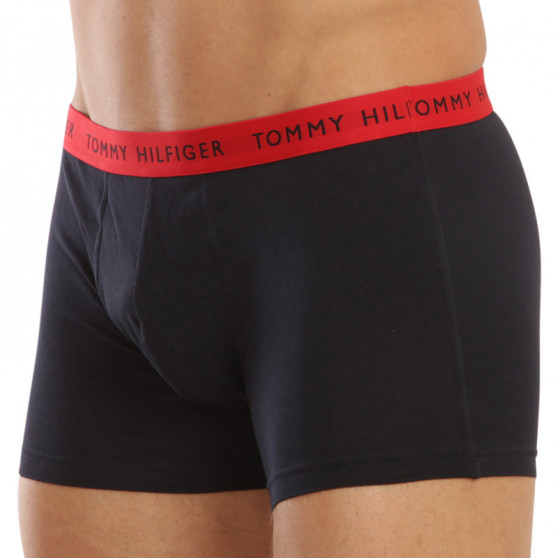 3PACK boxer uomo Tommy Hilfiger blu scuro (UM0UM02324 0SE)