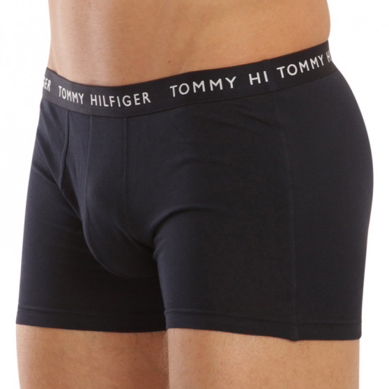 3PACK boxer uomo Tommy Hilfiger blu scuro (UM0UM02324 0SE)