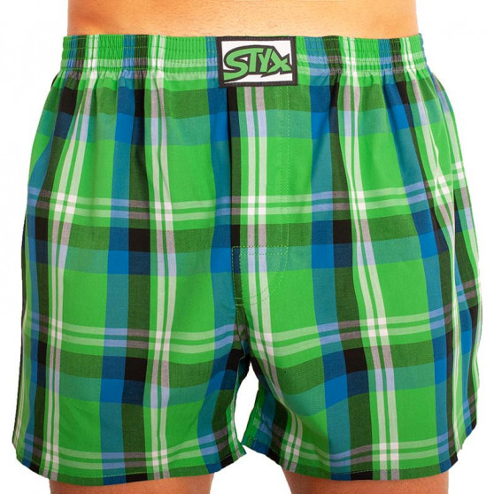 5PACK Boxer classici da uomo in gomma e calzini in bambù Styx in confezione regalo (5HB960A82230347)