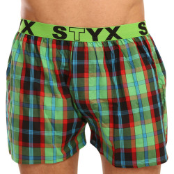 Boxer da uomo Styx sport elastico multicolore (B904)