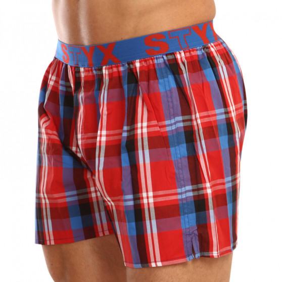 Boxer da uomo Styx sport elastico multicolore (B903)