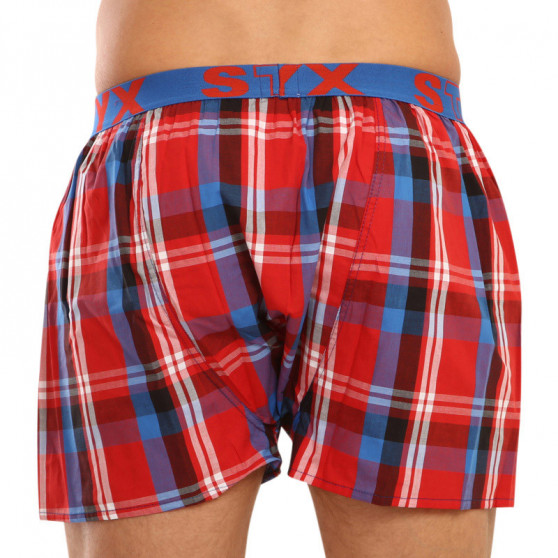 Boxer da uomo Styx sport elastico multicolore (B903)