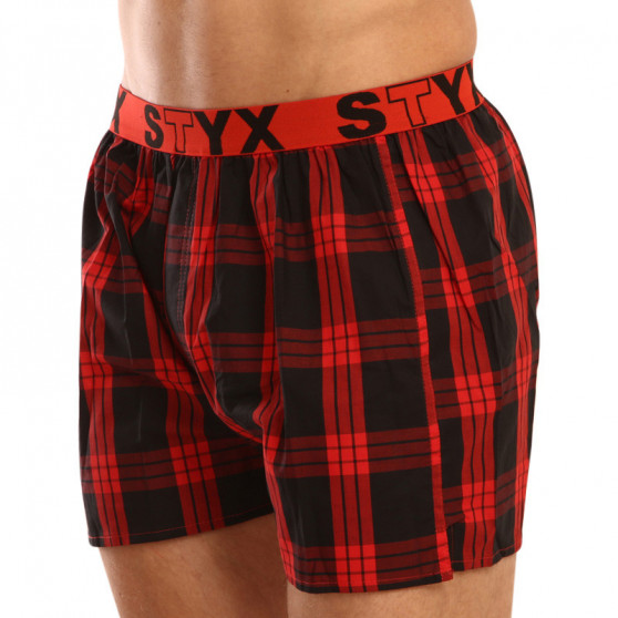 Boxer da uomo Styx sport elastico multicolore (B901)