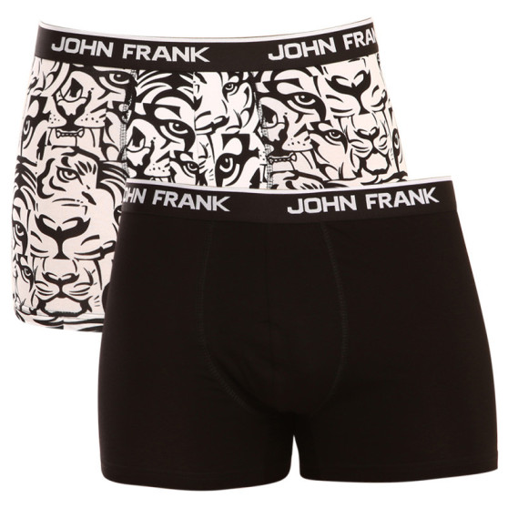 2PACK boxer uomo John Frank multicolore (JF2BTORA04)