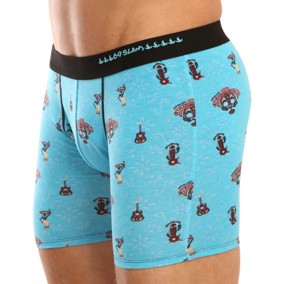 Boxer da uomo 69SLAM fit bambù day of the dead (MPBDOF-BB)