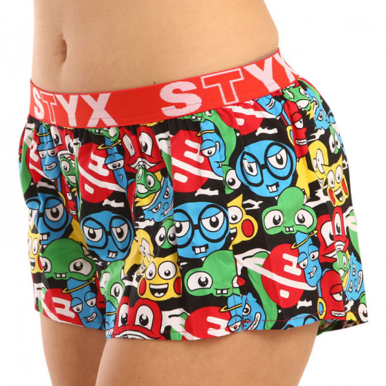 Boxer da donna Styx arte sport carattere gomma (T1155)