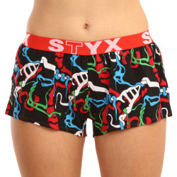 Boxer da donna Styx arte sport gomma Jungle (T1157)