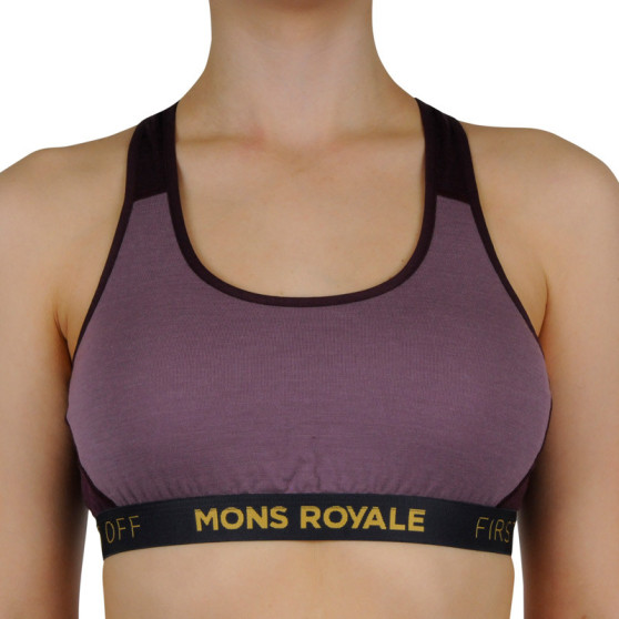 Reggiseno donna Mons Royale bordeaux (100167-1169-946)