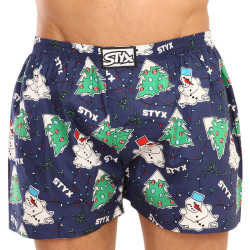 Boxer da uomo Styx art classic rubber oversized christmas (E1450)