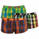 3PACK Boxer da donna Styx sport elastico multicolore (T8132628)