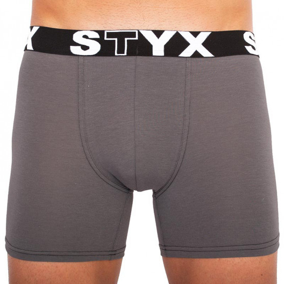 3PACK boxer uomo Styx lungo sportivo elastico multicolore (U9626763)