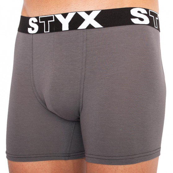 3PACK boxer uomo Styx lungo sportivo elastico multicolore (U9626763)