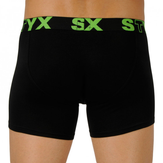 3PACK boxer uomo Styx lungo sportivo elastico multicolore (U9626763)