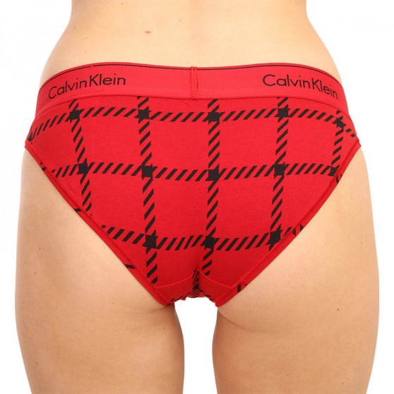 Mutandine da donna Calvin Klein rosso (QF6862E-VGM)