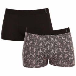 2PACK Boxer da uomo Molvy multicolore (KP-080-BEU)