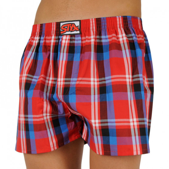 Senza confezione - Boxer da uomo Styx classic elasticizzati multicolore (A903)